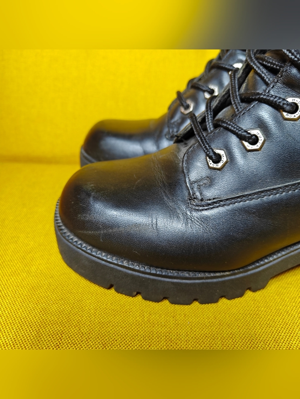 Harley-Davidson Cruise Control Black Leather Motorcycle Boot Women Shoe Size 6.5 - Picture 3 of 10